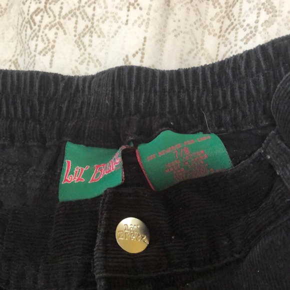 🎄Black corduroy lil bratz pants!🎄 - Picture 3 of 4